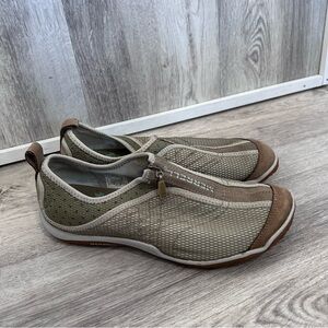 MERRELL LORELEI Hiking Minimalist Sneakers Shoes Women's 8 Beige Outdoors